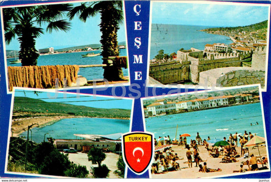 Cesme - multiview - 35-95 - Turkey - used - JH Postcards