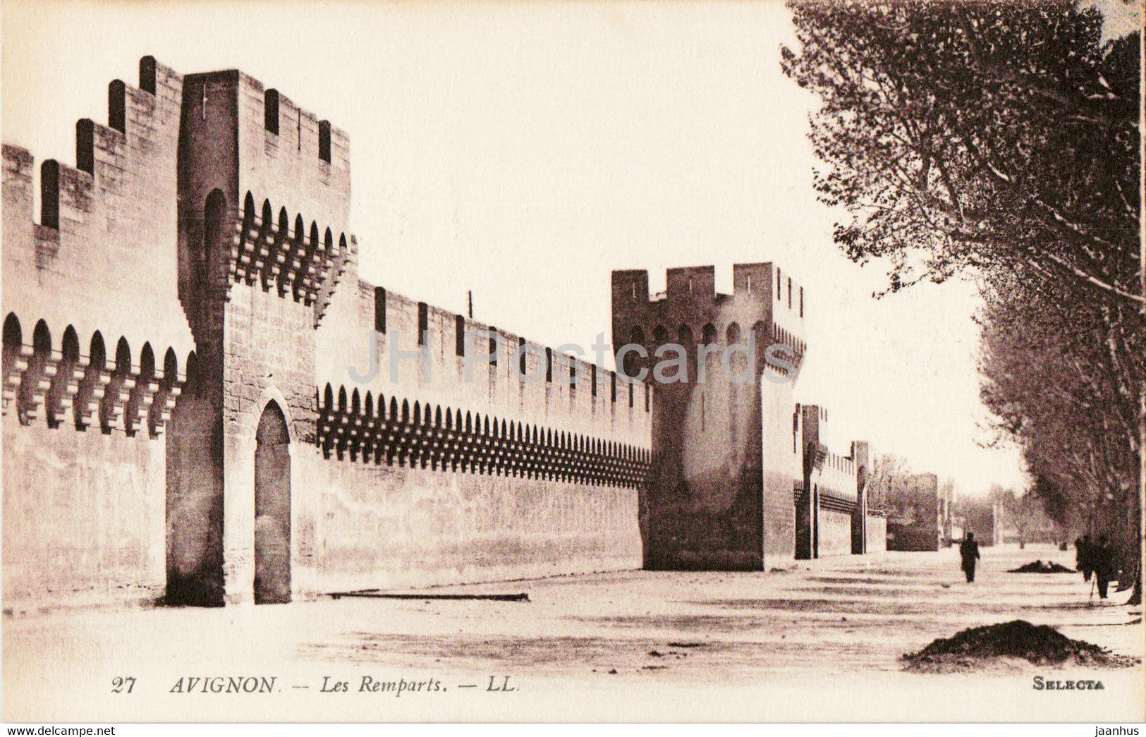 Avignon - Les Remparts - 27 - old postcard - France - unused - JH Postcards