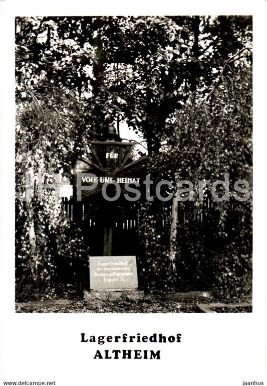 Lagerfriedhof Altheim - Austria - unused - JH Postcards
