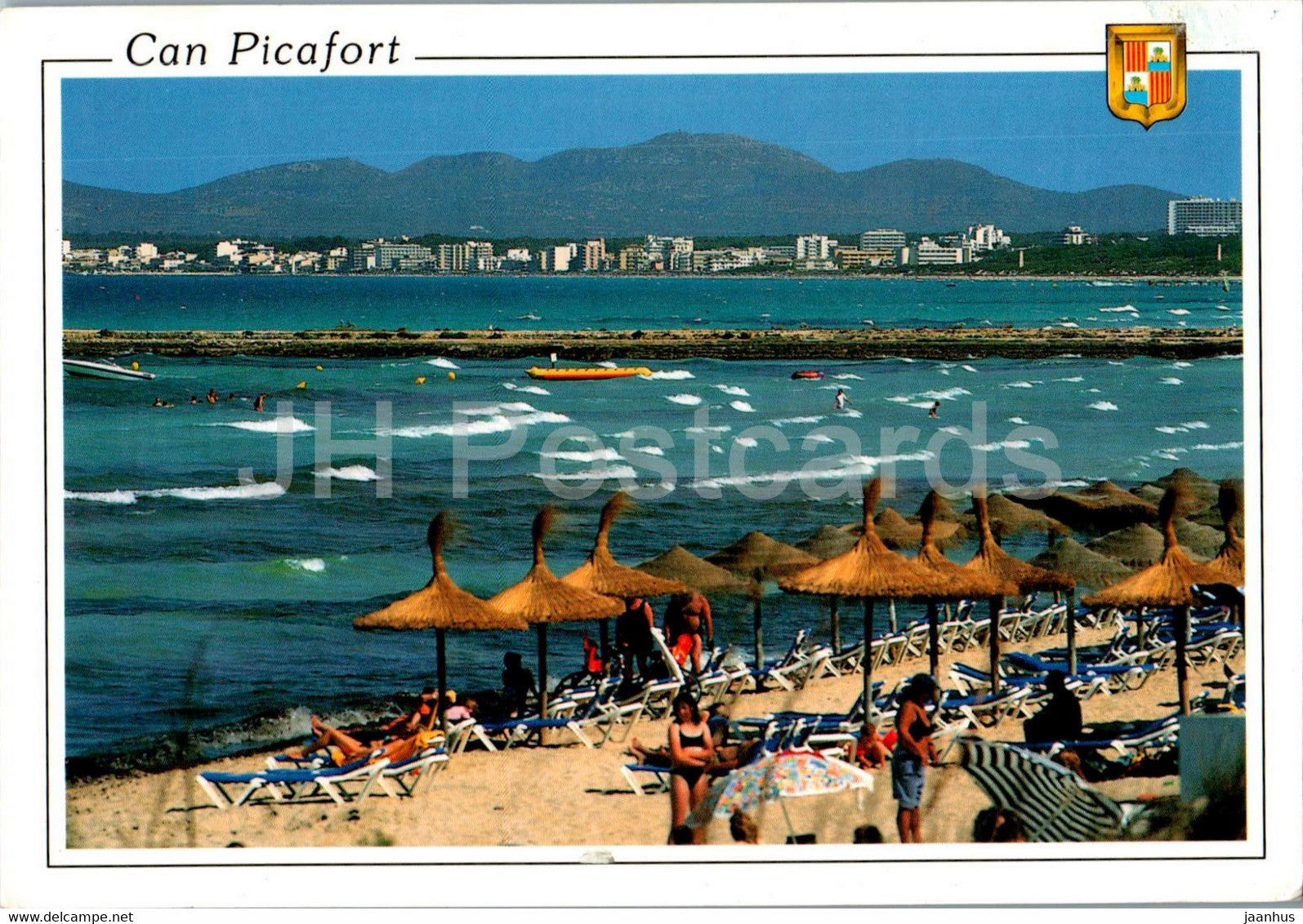 Can Picafort - Mallorca - beach - Spain - used - JH Postcards