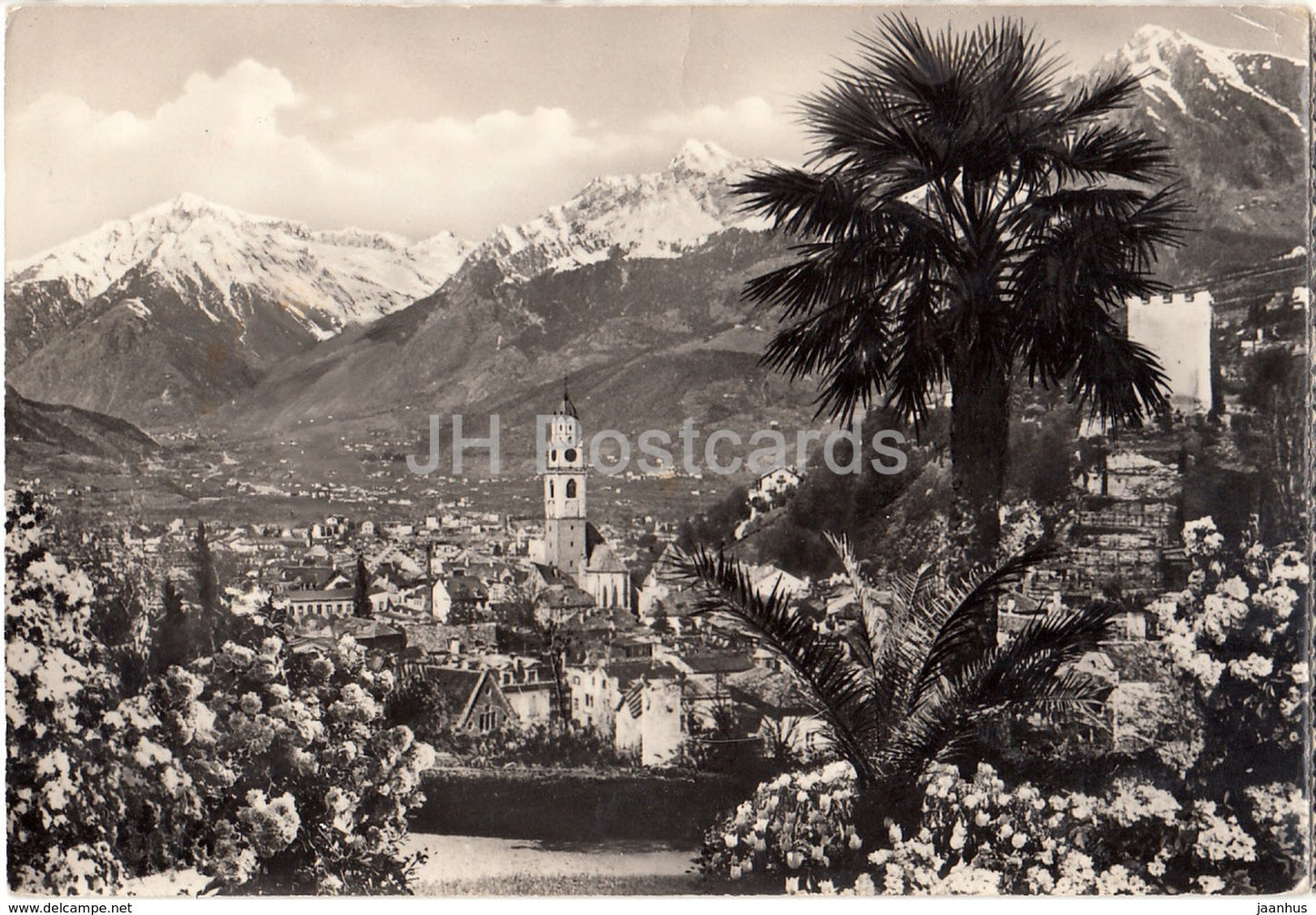 Merano - panorama - Italy - 1963 - used - JH Postcards