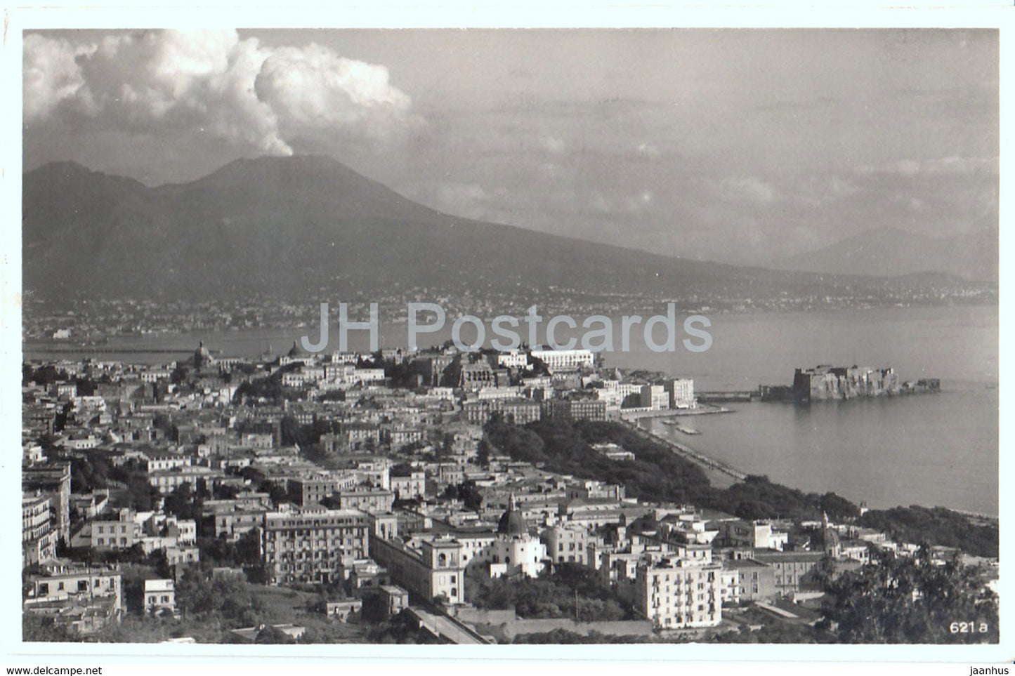 Neapel - Napoli - panorama - 621 a - old postcard - 1939 - Italy - used - JH Postcards