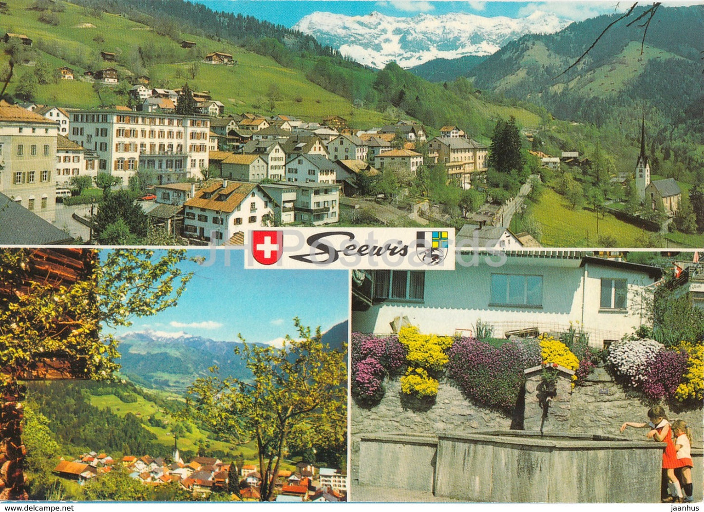 Seewis im Prattigau 1000 m - 1987 - Switzerland - used - JH Postcards