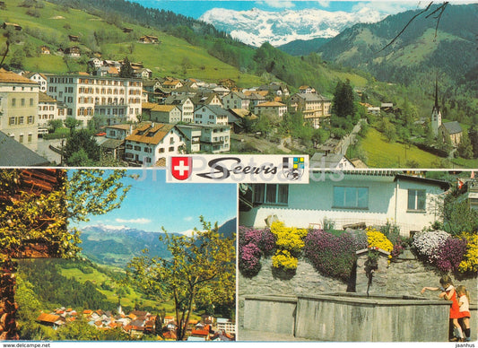 Seewis im Prattigau 1000 m - 1987 - Switzerland - used - JH Postcards