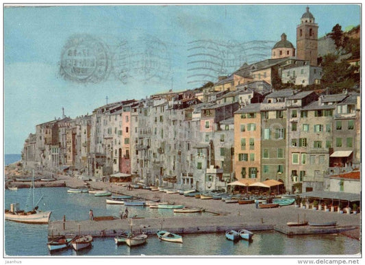 Luci e Colori d`Italia - port - olympic games - la Spezia - Portovenere - La Spezia - Liguria - Italia - Italy - used - JH Postcards