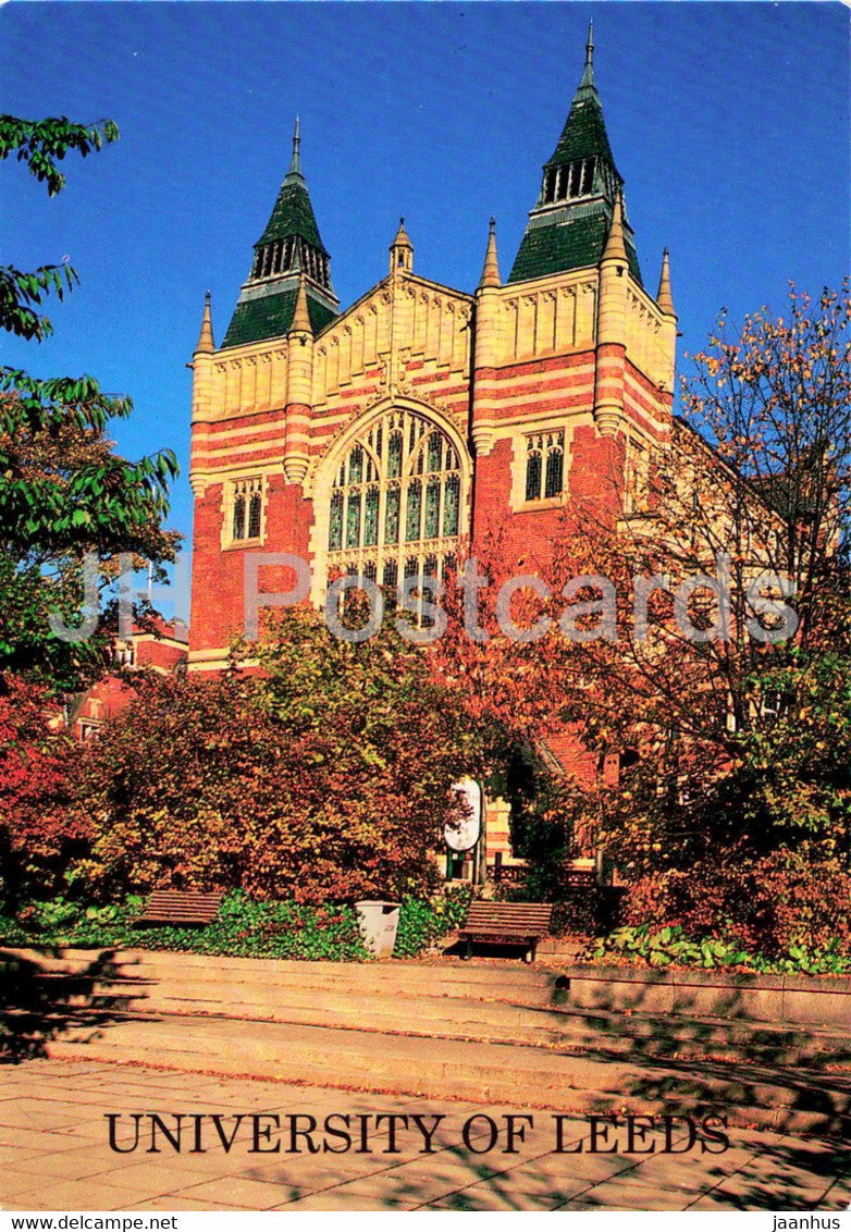 University of Leeds - The Great Hall - England - United Kingdom - unused - JH Postcards