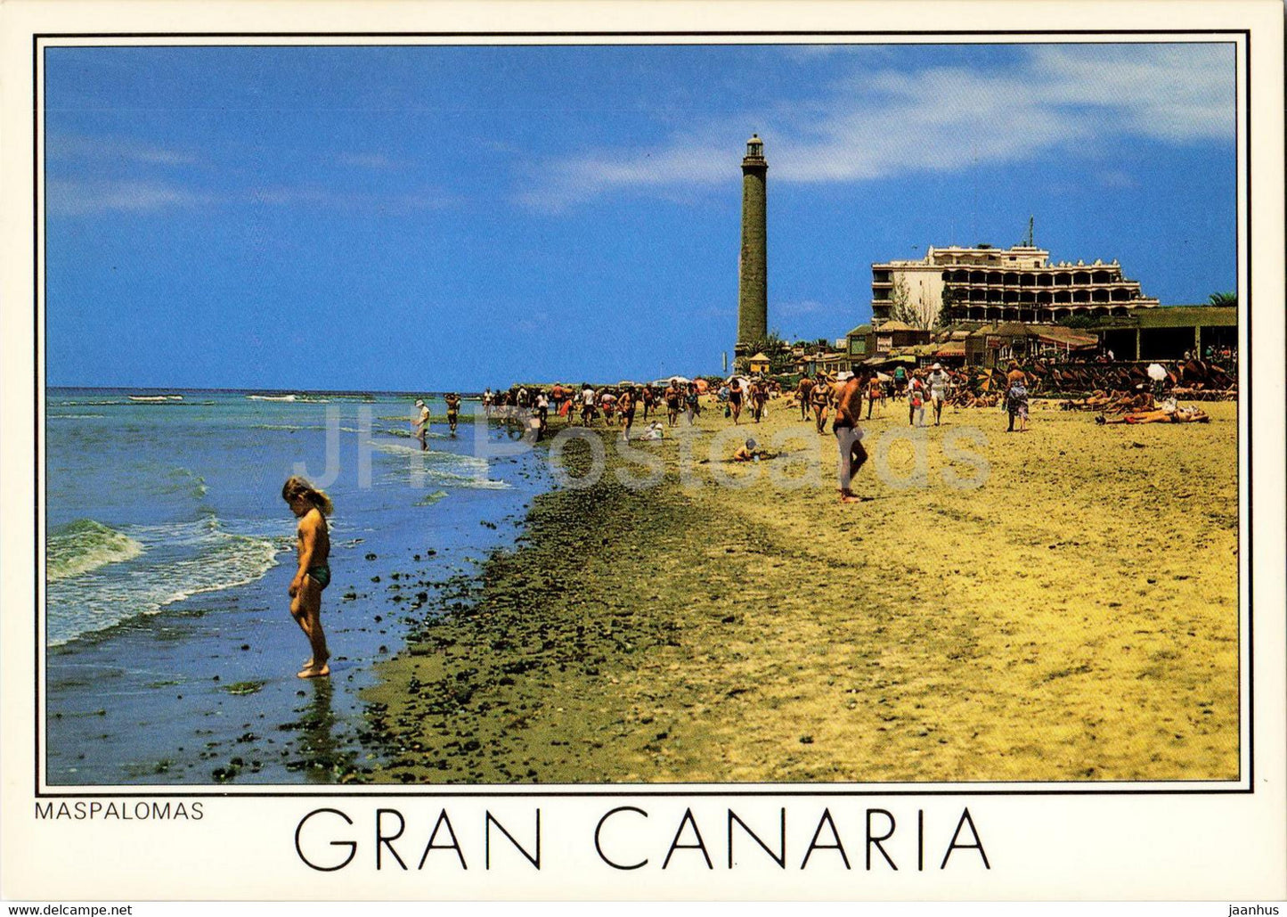 Gran Canaria - Playa del Maspalomas - 546 - beach - Spain - unused - JH Postcards