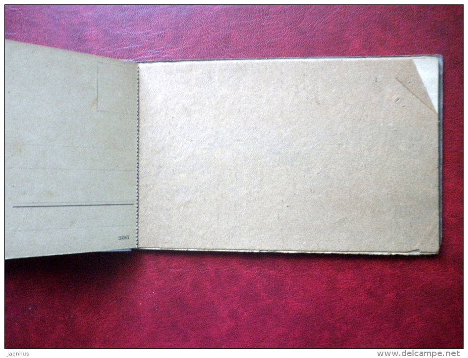 Lindau am Bodensee - booklet of 9 old postcards - unused - JH Postcards