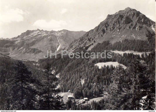 Zuort  - Val Sinestra mit Piz Muranza und Val Laver - 656 - Switzerland - unused - JH Postcards