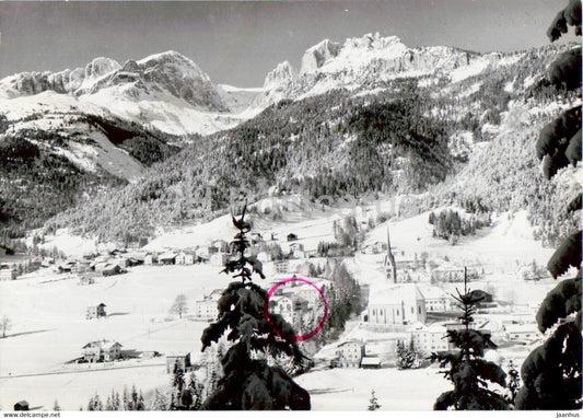 Vigo di Fassa 1400 m - Dolomiti - Italy - unused - JH Postcards