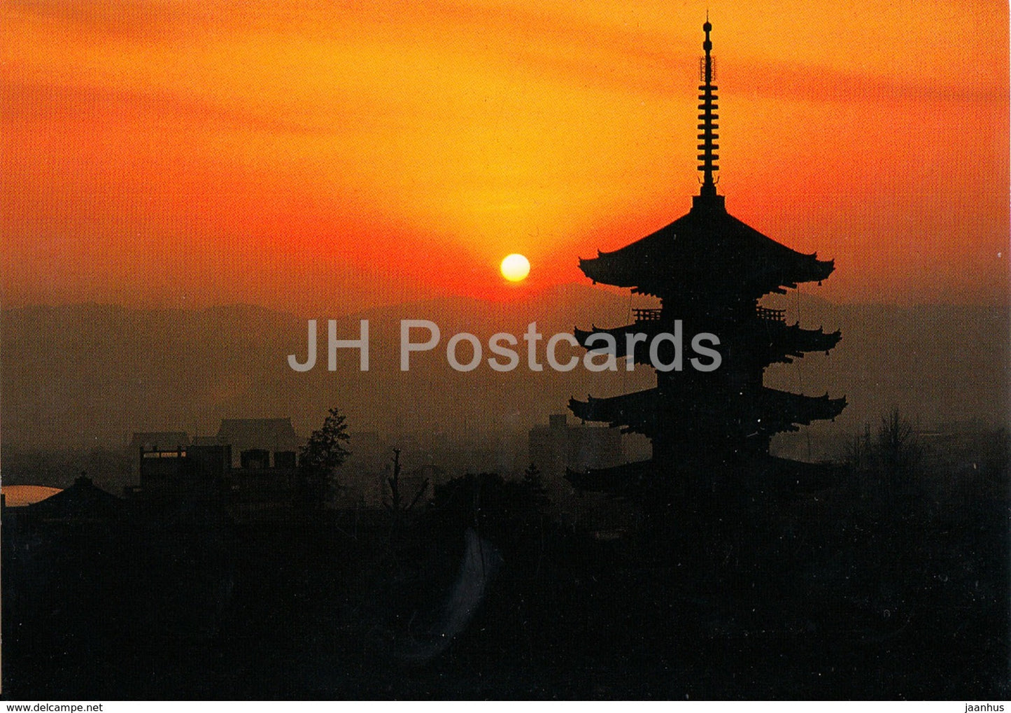 Kyoto - Yasaka pagoda - Japan - unused - JH Postcards