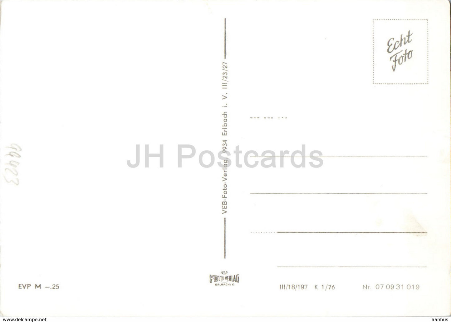 Weimar - Goethe Nationalmuseum - Markt mit Rathaus - Bastille - Schillerhaus - car - Germany DDR - unused