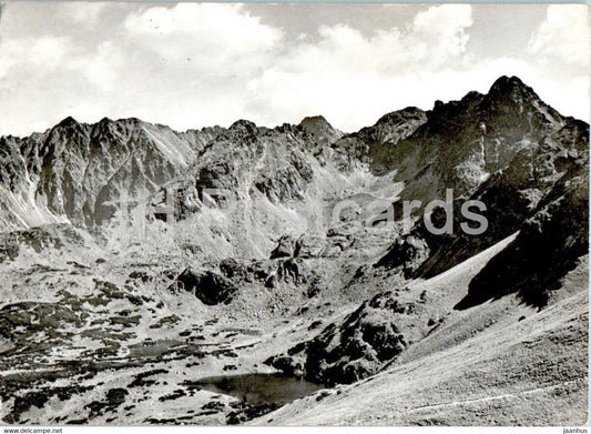 Tatry - Tatras - A view from Mount Kasprowy Wierch - 1967 - Poland - used - JH Postcards