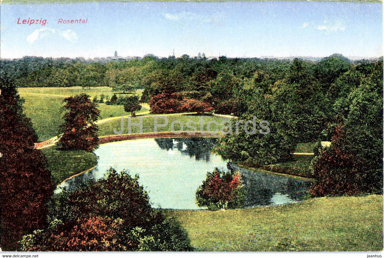 Leipzig - Rosental - 33 - old postcard - Germany - unused - JH Postcards