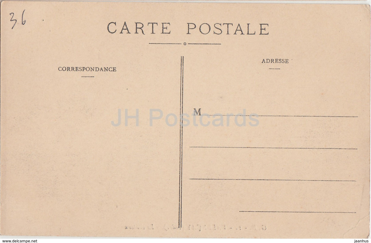 Valencay - Le Chateau - castle - old postcard - France - unused