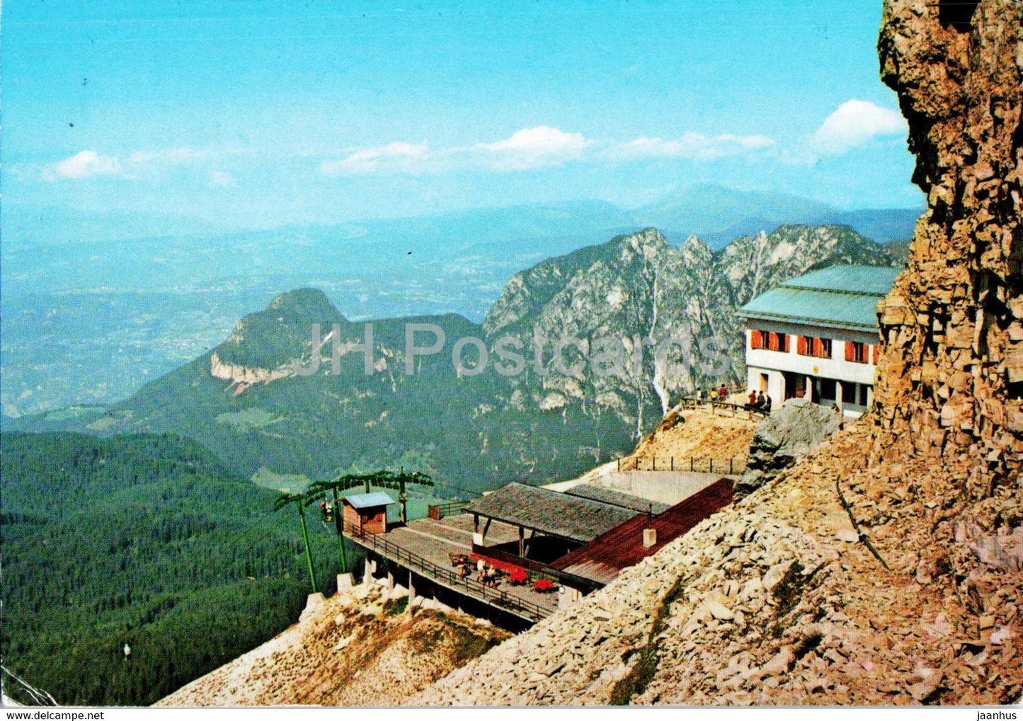 Dolomiten - Karerpass - Kolnerhutte - Bergstation - Gondellift - Carezza - Rifugio Coronelle - 1993 - Italy - used - JH Postcards