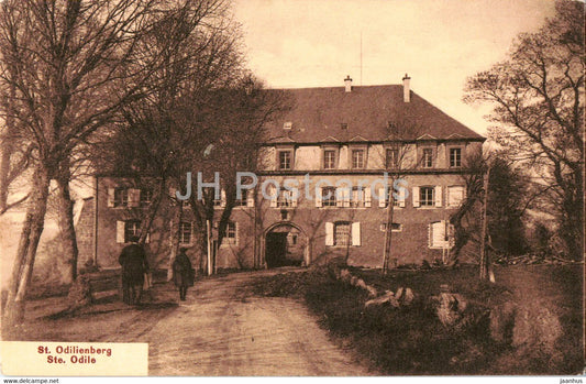 St Odilienberg - Ste Odile - 1056 - old postcard - France - unused - JH Postcards
