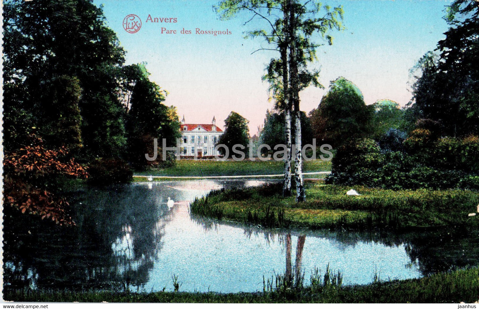 Anvers - Antwerpen - Parc des Rossignols - old postcard - Belgium - unused - JH Postcards