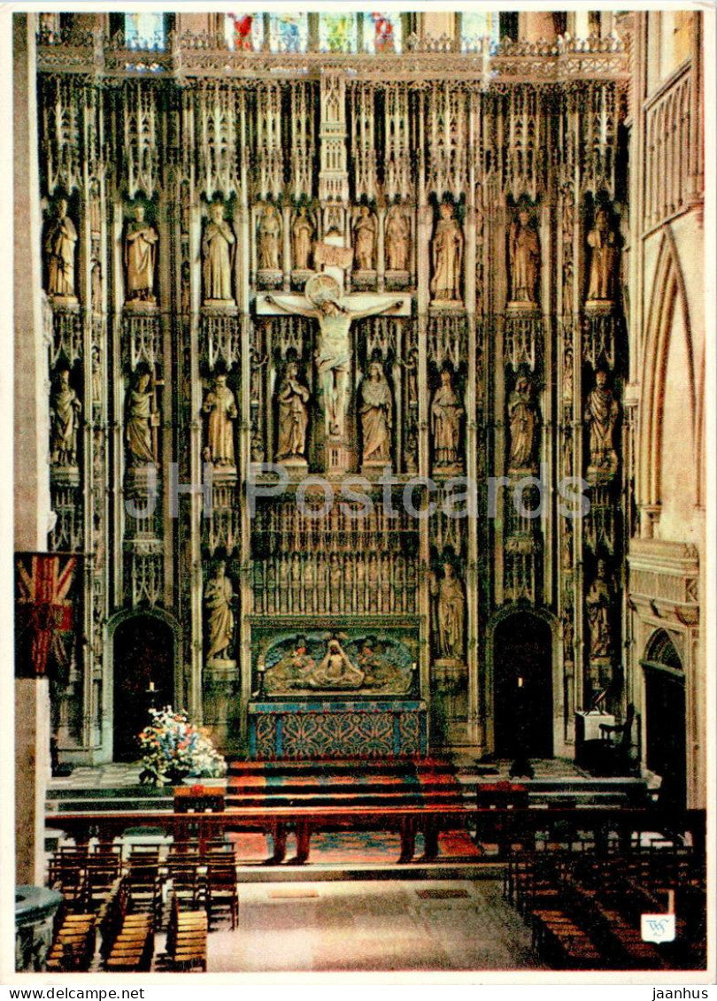 St Albans Abbey - High Altar and Screen - cathedral - England - United Kingdom - used