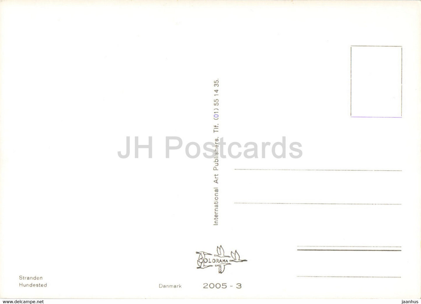 Hundested - Beach - Denmark - unused