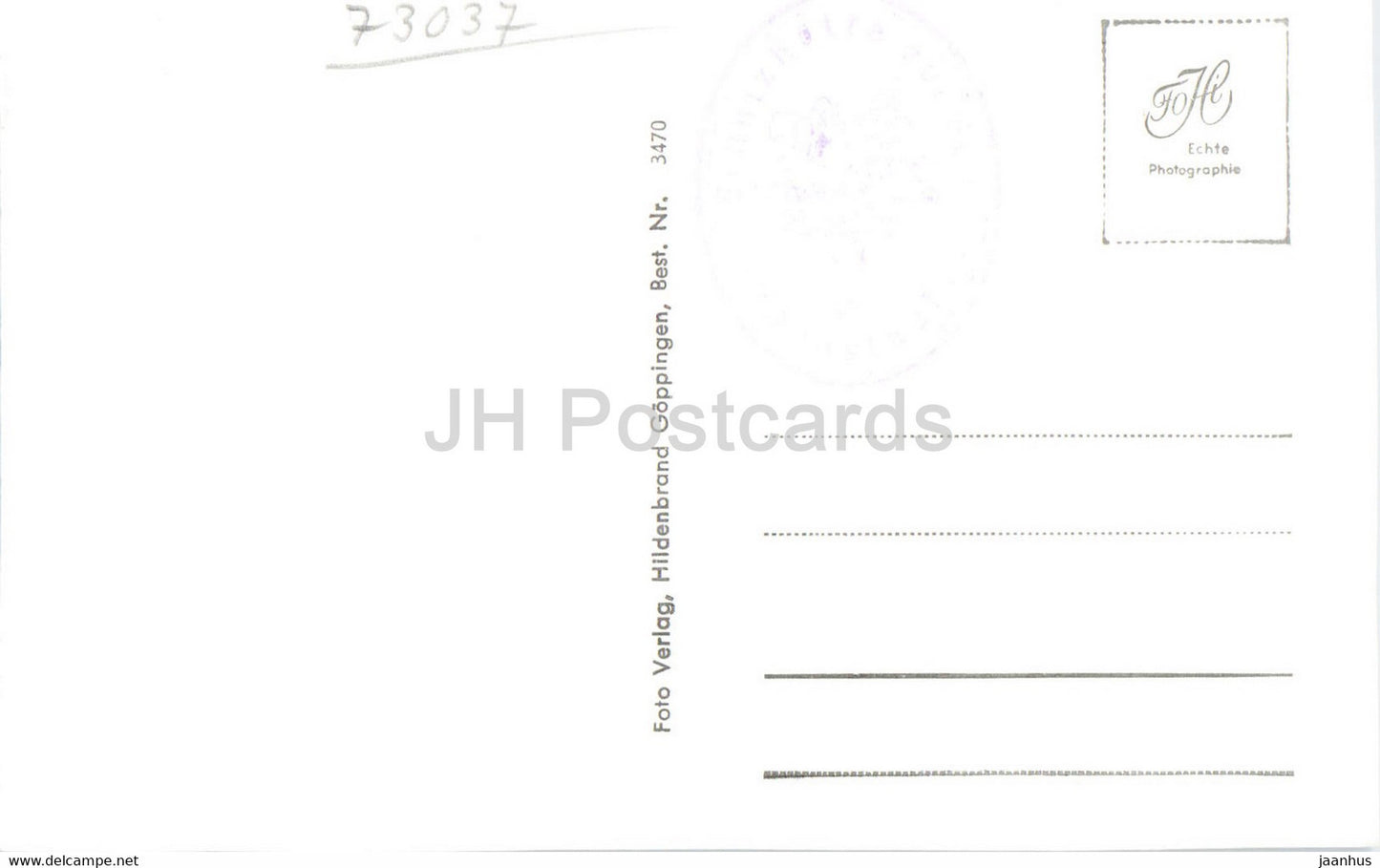 Hohenstaufen - Wascherschloss - Kloster Lorch - old postcard - Germany - unused