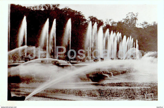Splendeurs et Charmes de Versailles - Les Grandes Eaux au Bassin de Neptune - 20 - old postcard - France - unused - JH Postcards
