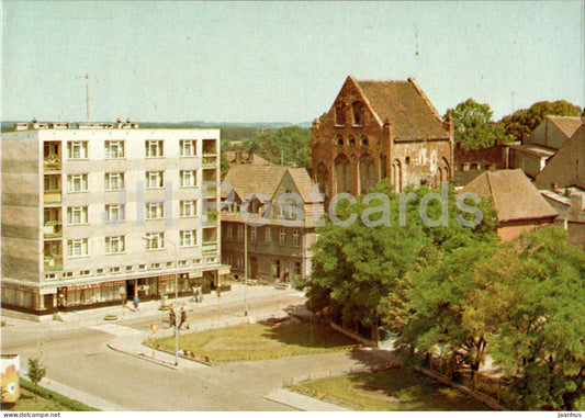 Swidwin - Fragment miasta - part of the town - Poland - unused - JH Postcards