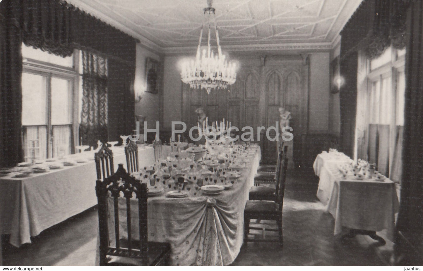 Petrodvorets - Cottage Palace - dining room - 1981 - Russia USSR - unused - JH Postcards