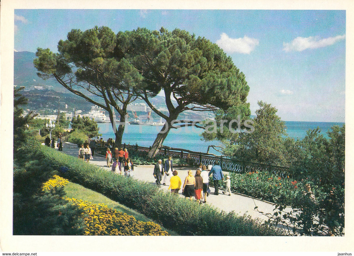 Yalta - embankment - Crimea - 1981 - Ukraine USSR - unused - JH Postcards