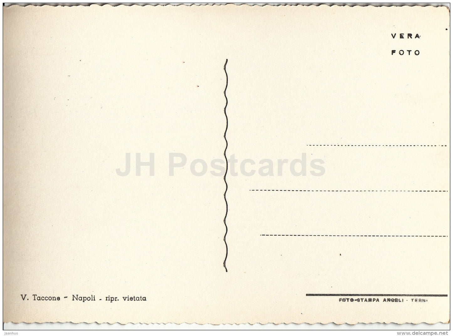 panorama - Napoli - Naples - 445 - Italy - Italia - unused - JH Postcards