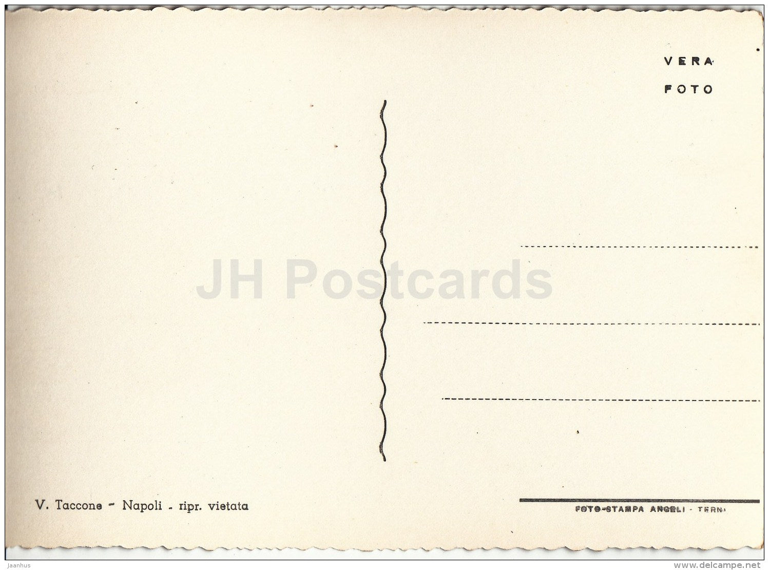 panorama - Napoli - Naples - 445 - Italy - Italia - unused - JH Postcards