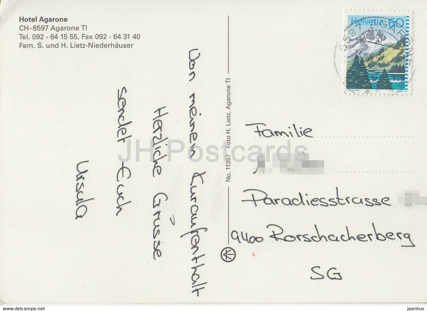 Agarone - 11357 - Suisse - d'occasion
