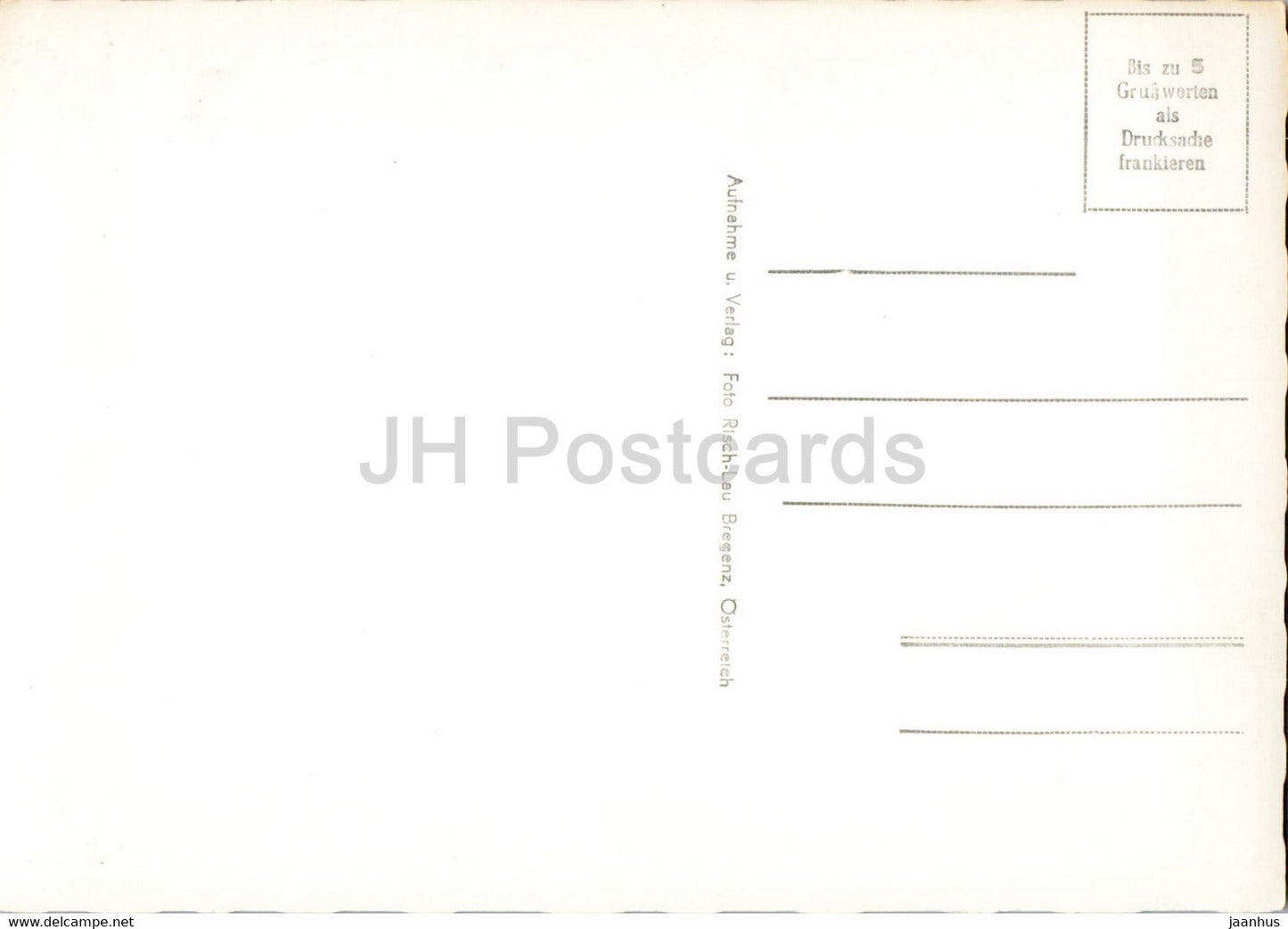 Otz u Sautens i Tirol Lechtaler Alpen u Tschirgant 2372 m - old postcard - Austria - unused