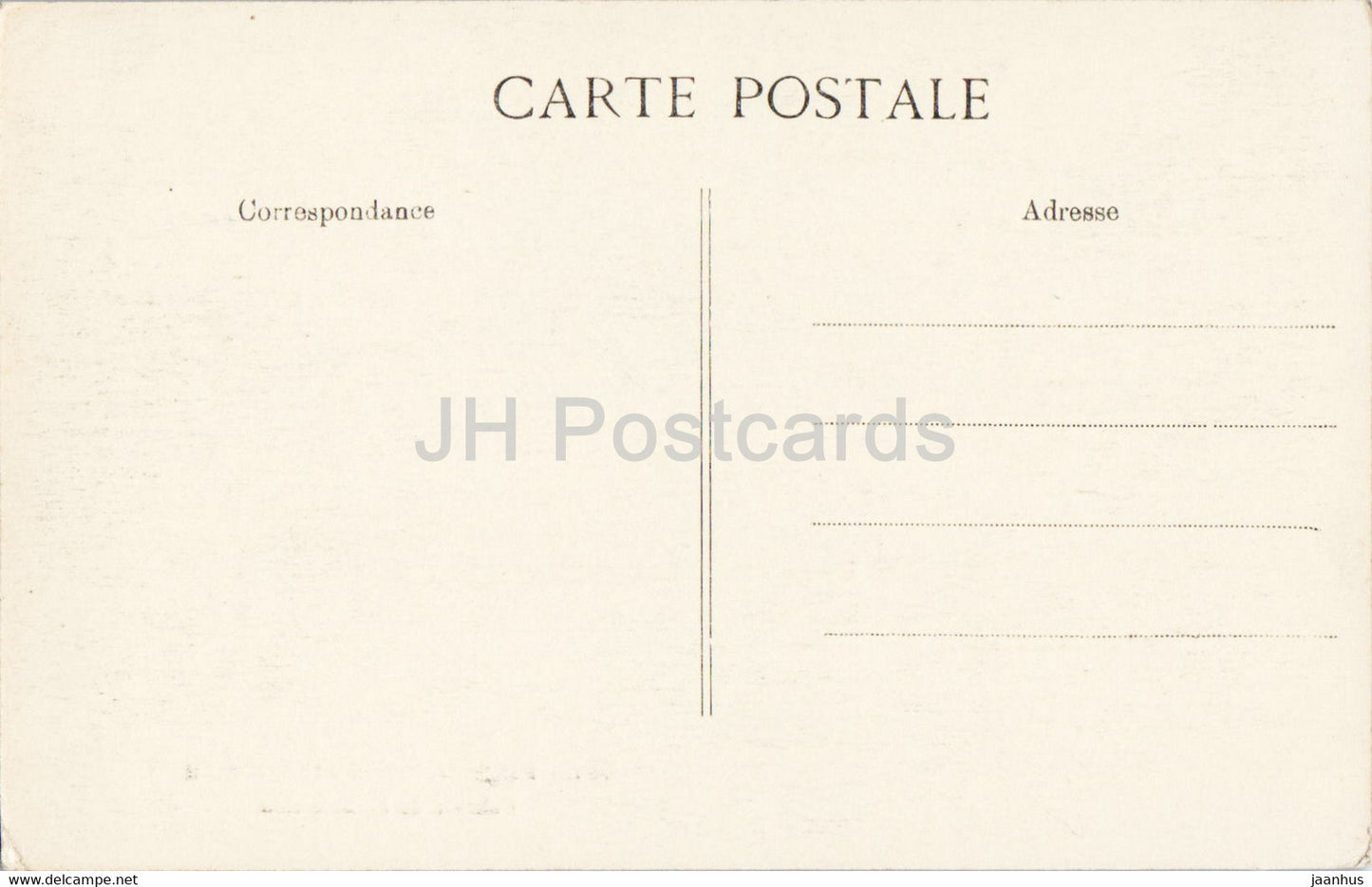 Palais de Fontainebleau - Cabinet de l'Abdication - old postcard - France - unused