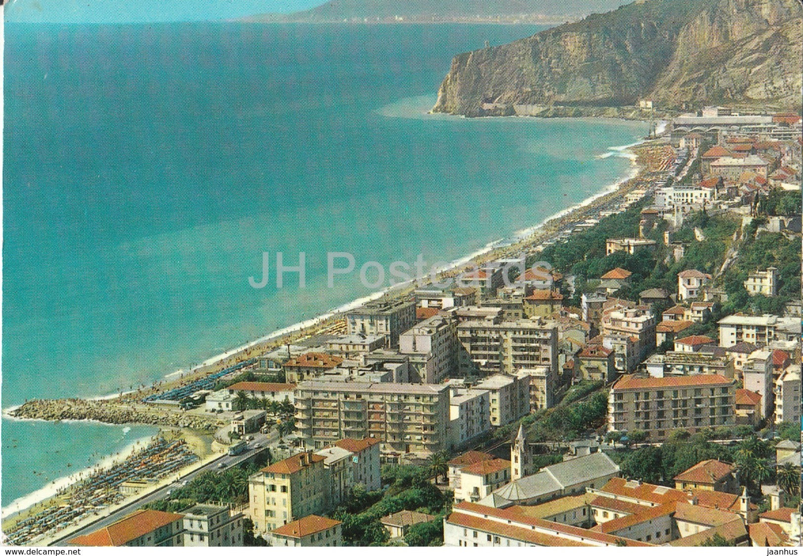 Finale Ligure - Panorama - Italy - 1965 - used - JH Postcards