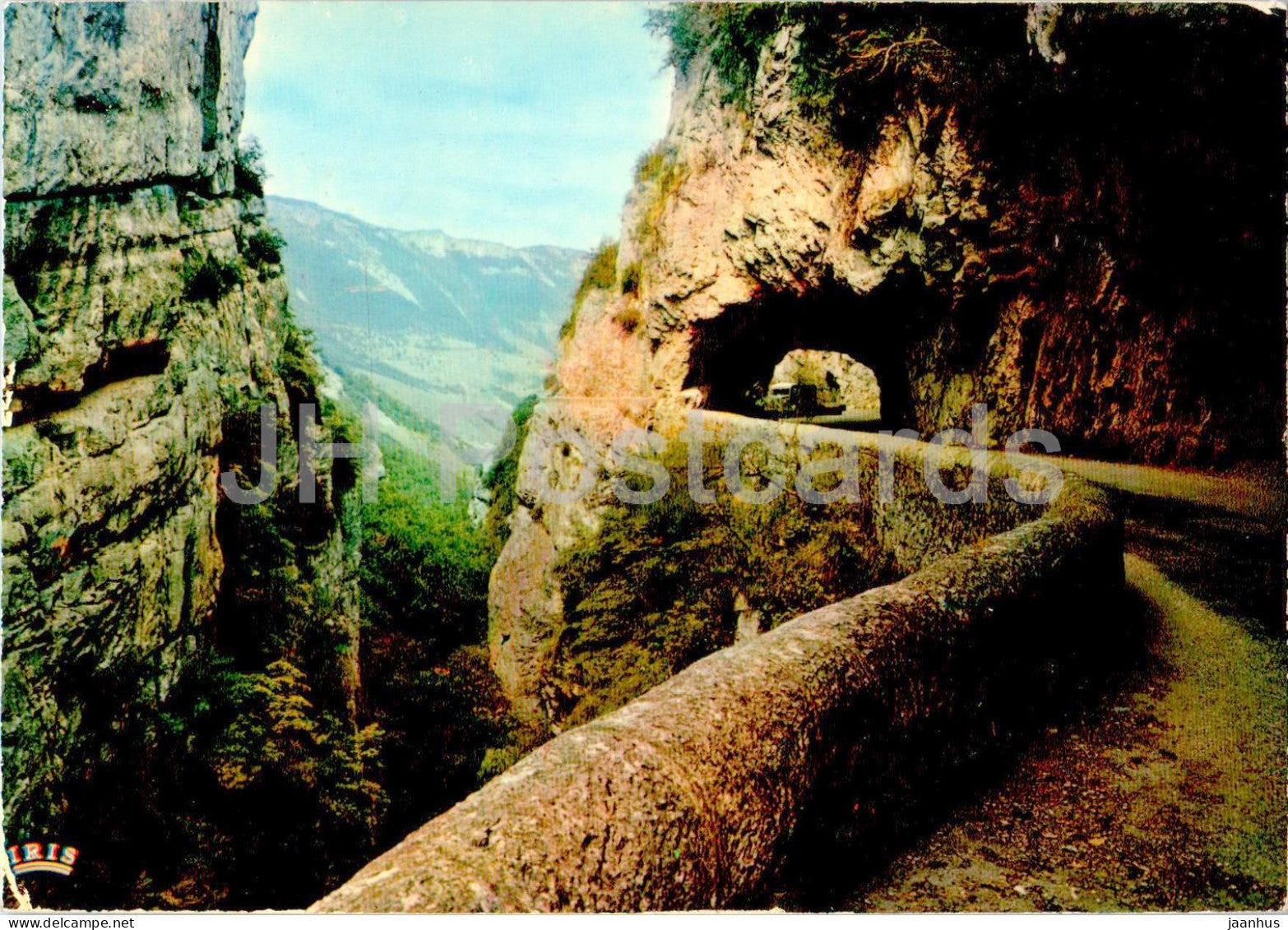 Route des Grands Goulets - Drome - 1978 - France - used - JH Postcards