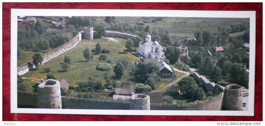 Izborsk Castle - 1983 - Russia - USSR - unused - JH Postcards