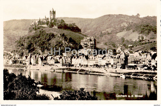 Cochem a d Mosel - old postcard - 1959 - Germany - used - JH Postcards