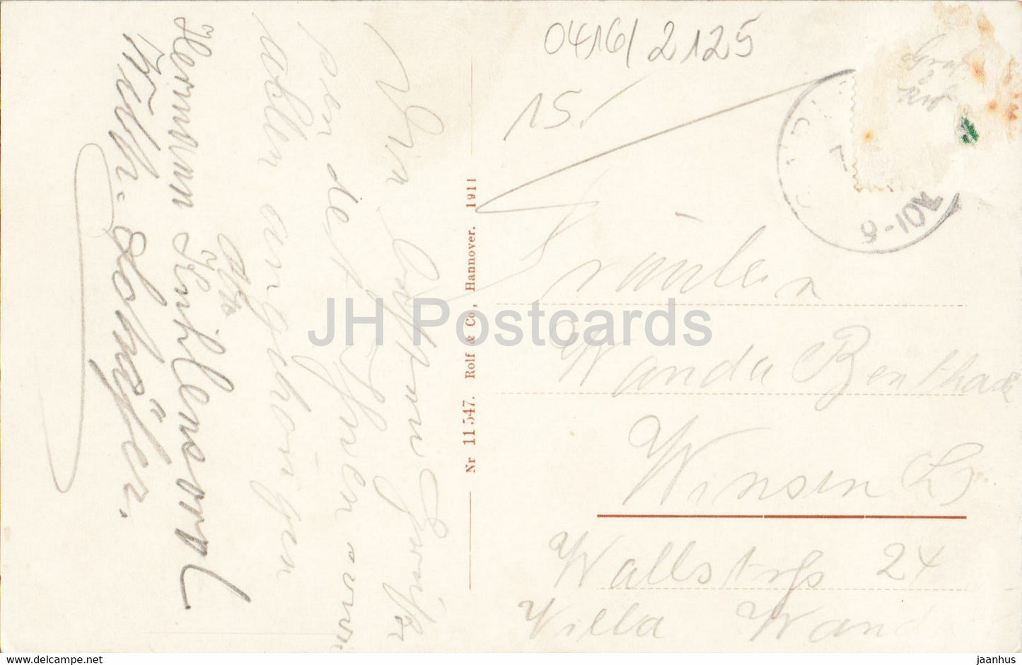 Garlstorf - Luneburger Heide - 11547 - old postcard - Germany - used