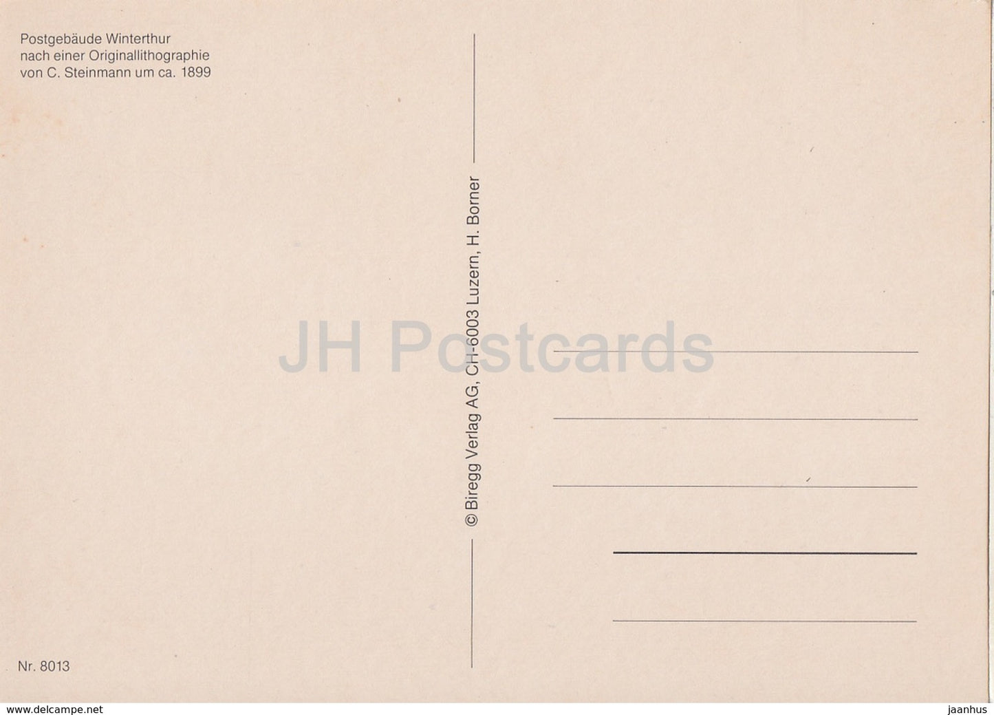 WIBRA 81 - Briefmarkaustellung Stufe III - Winterthur - 8013 - 1981 - Switzerland - unused