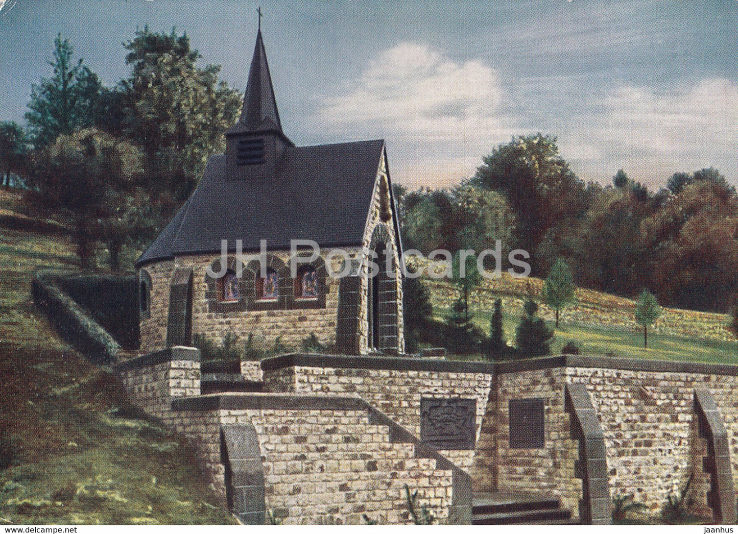 Chapelle de Sa Majeste la Reine Astrid - Reine des Belges - Switzerland - unused - JH Postcards