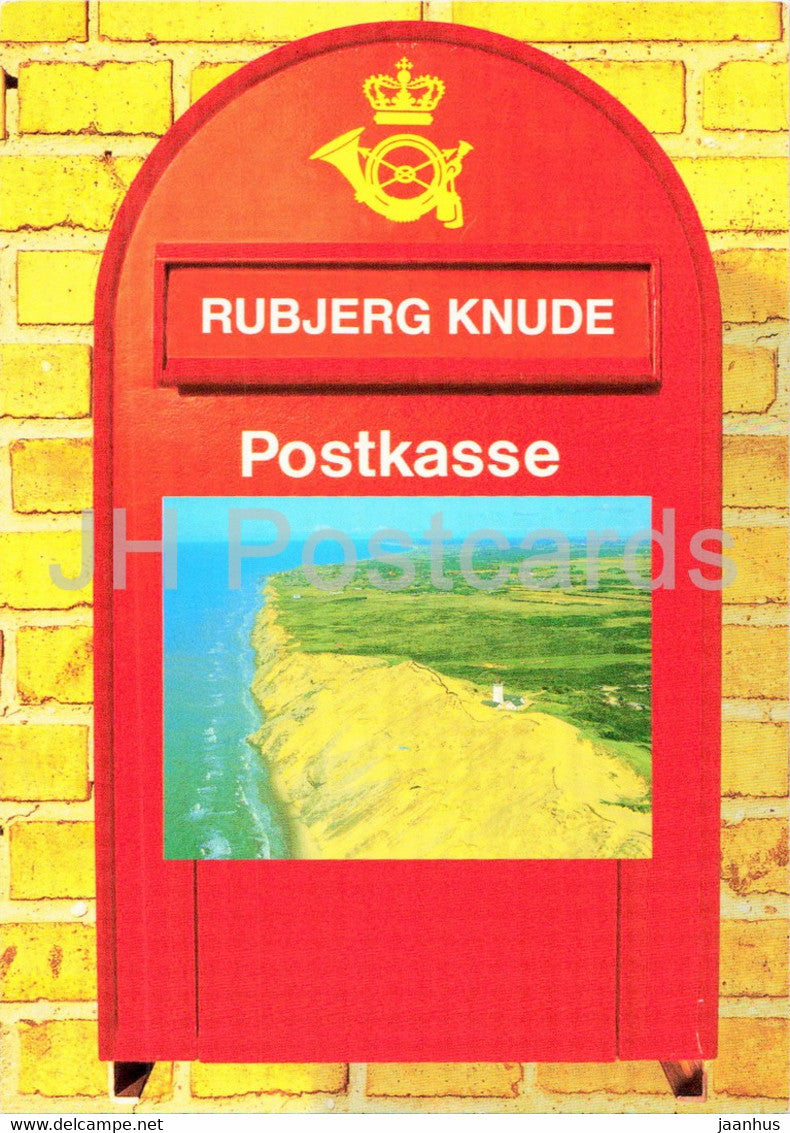 Rubjerg Knude - Postkasse - Denmark - unused - JH Postcards