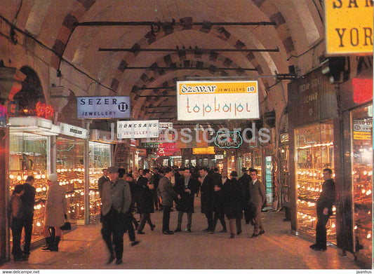 Istanbul - Grand Bazaar - Turkey - unused - JH Postcards