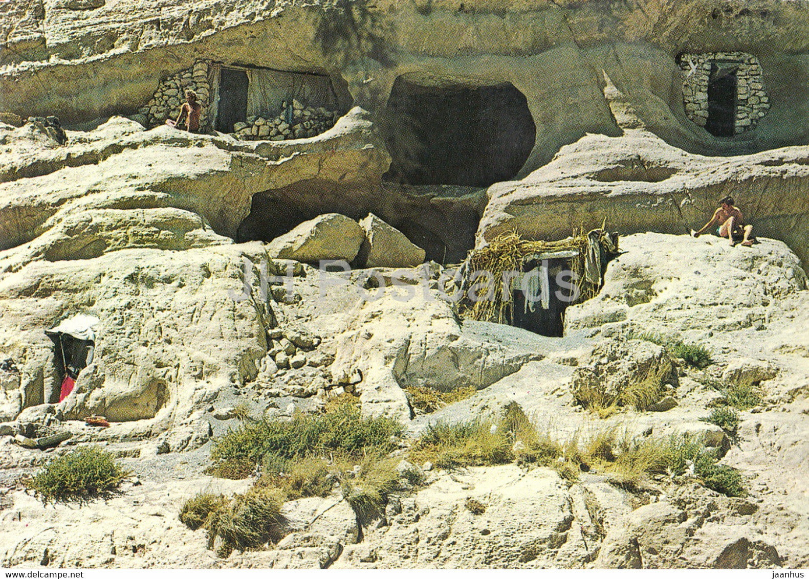 Matala - Crete - The Caverns - Greece - unused - JH Postcards
