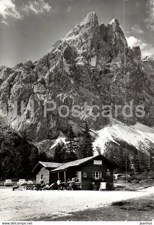 Dolomiti - Sesto Sexten - Capanna Turistica Fondo Val Fiscalina - Fischleinboden - Cima Uno - Italy - used - JH Postcards