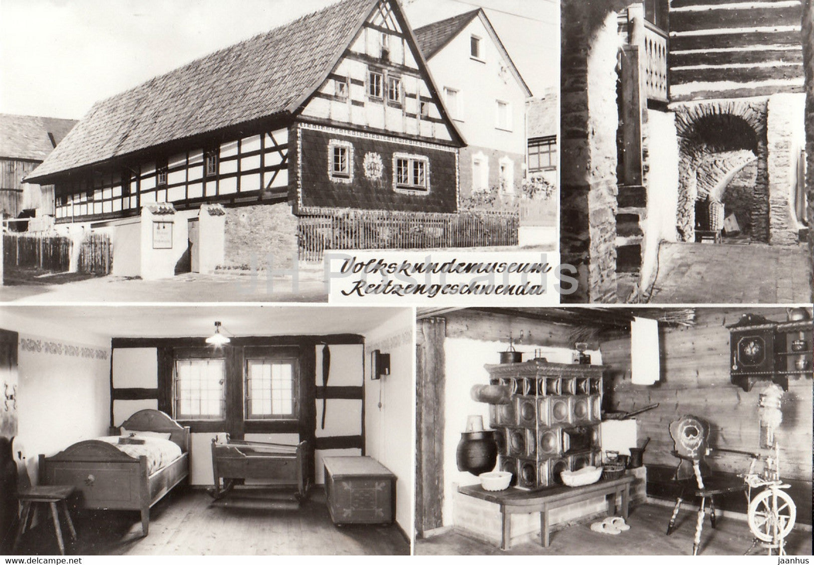 Volkskundemuseum Reitzengeschwenda - Germany DDR - unused - JH Postcards