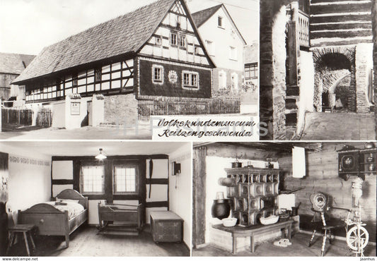 Volkskundemuseum Reitzengeschwenda - Germany DDR - unused - JH Postcards