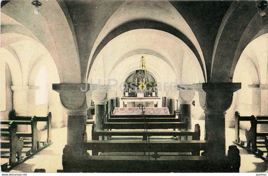 Hildesheim - Krypta im Dom - cathedral - old postcard - Germany - used - JH Postcards