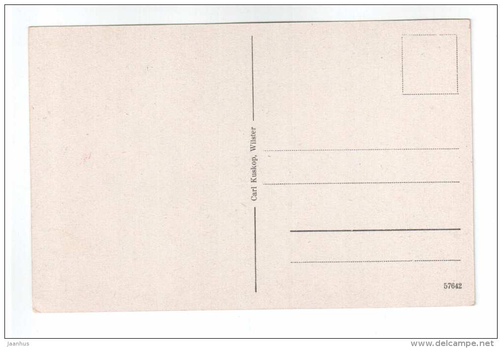 Blick auf die Stör - Heiligenstedten - Sailing boats - Germany - Karl Kuskop 57642 - old postcard - unused - JH Postcards