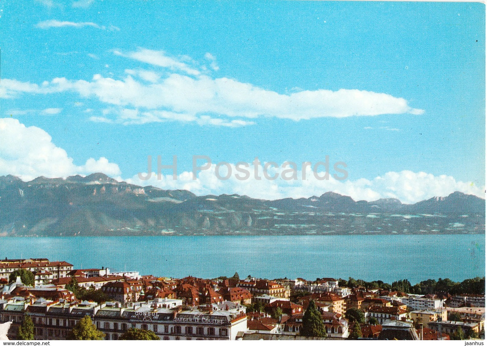 Lausanne et les Montagnes de Savoie - Savoy Mountains - 1983 - Switzerland - used - JH Postcards